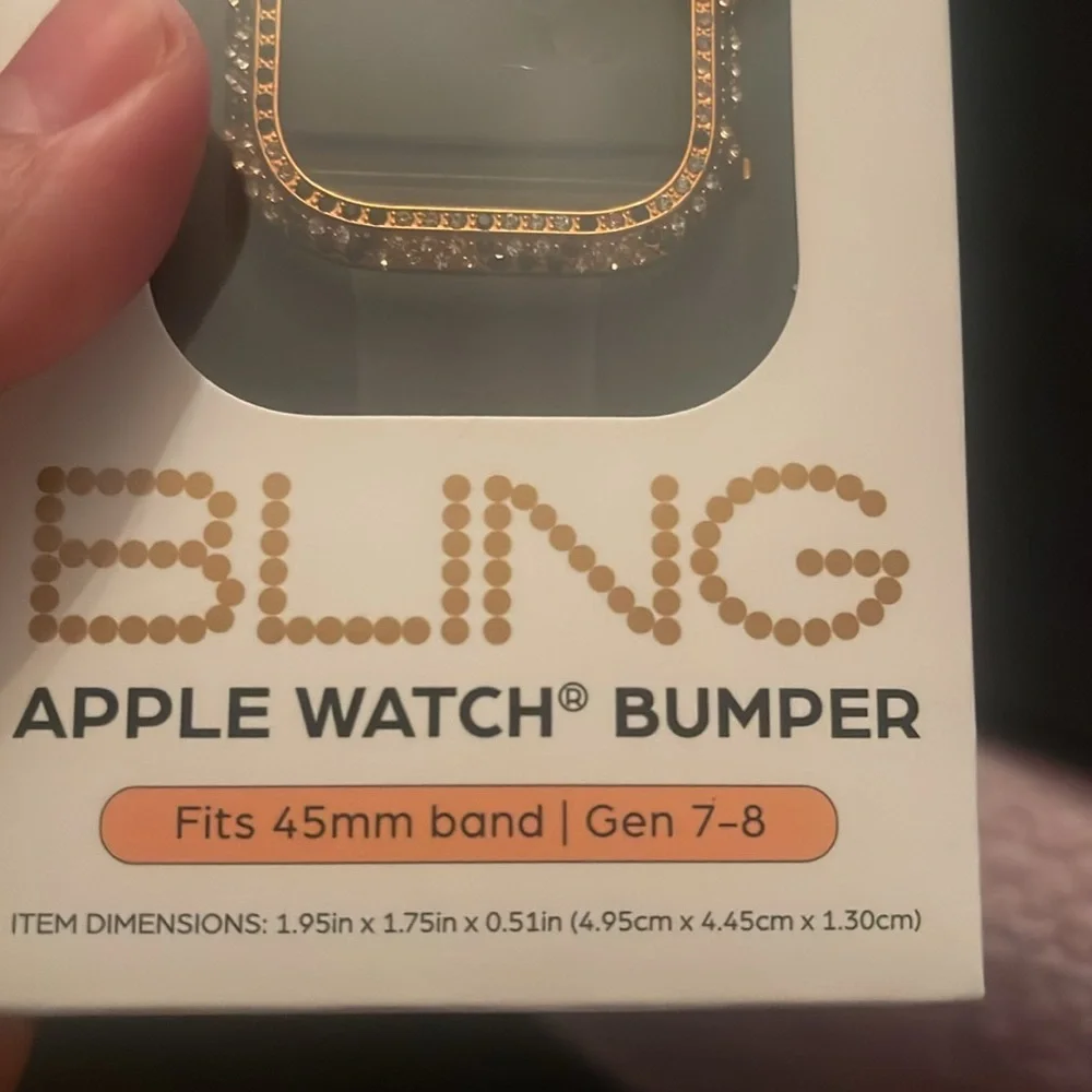 Hype Gold Bling Apple Watch Bumper